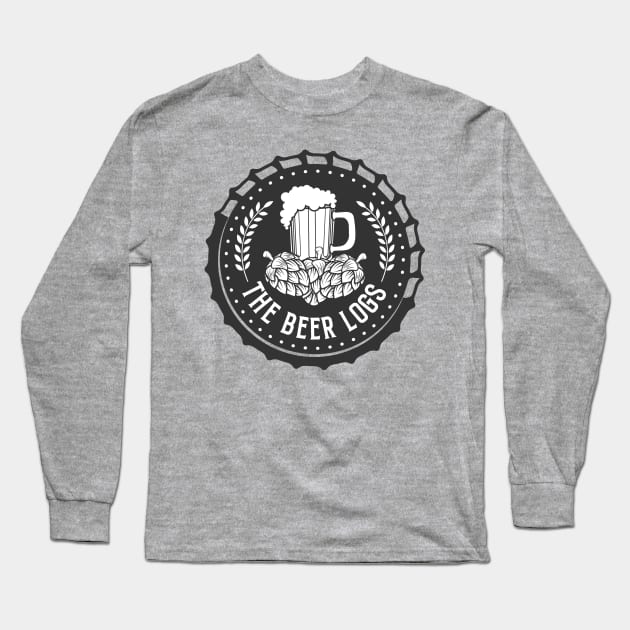 TheBeerLogs BottleCap Long Sleeve T-Shirt by TheBeerLogs